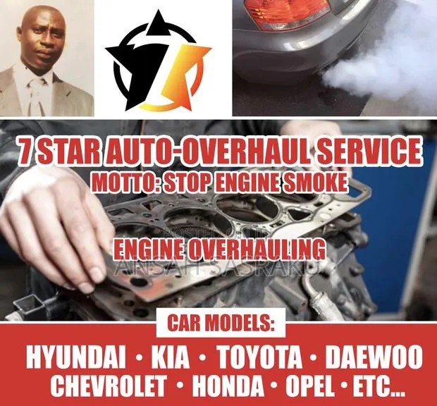 Stop Engine Smoke Standard Engine Overhaul · Photo 1