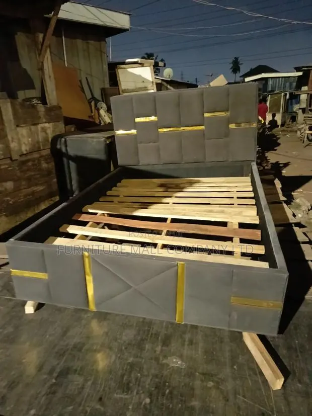 New Bed Frame Available as Seen · Photo 1
