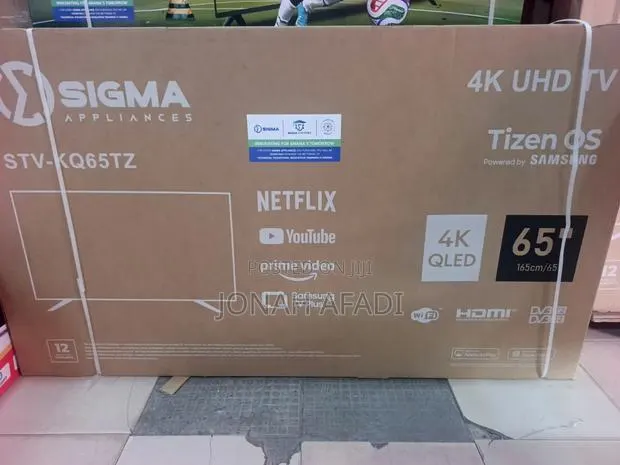 Sigma QLED 4K Smart Android Digital Frameless TV · Photo 1