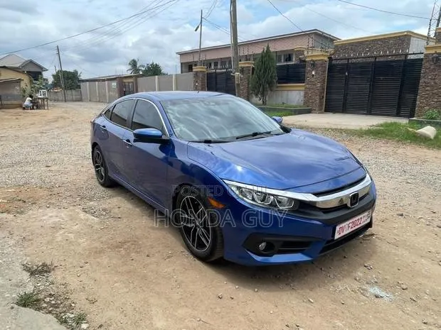 Honda Civic EX 4dr Sedan (2.0L 4cyl) 2017 Blue · Photo 1