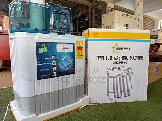 Gold Star GSXPB_90 Twin Tub Washing Machine – Powerful Efficient9kg · Photo 1