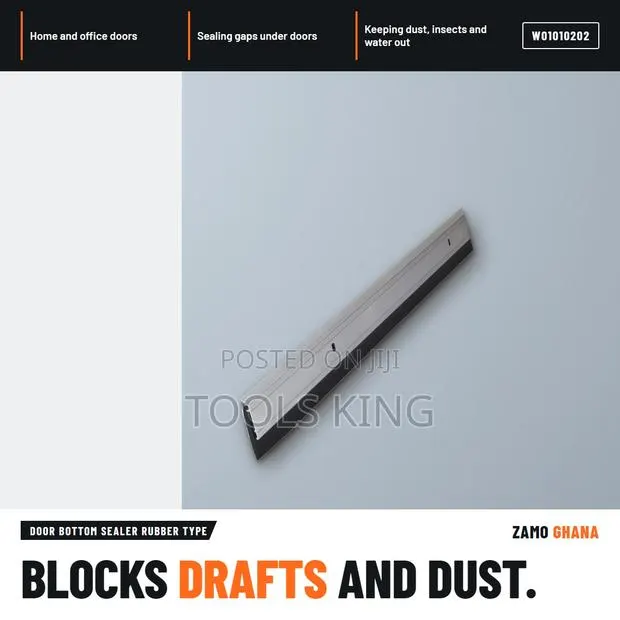 Door Bottom Sealer Rubber Type - W · Photo 1