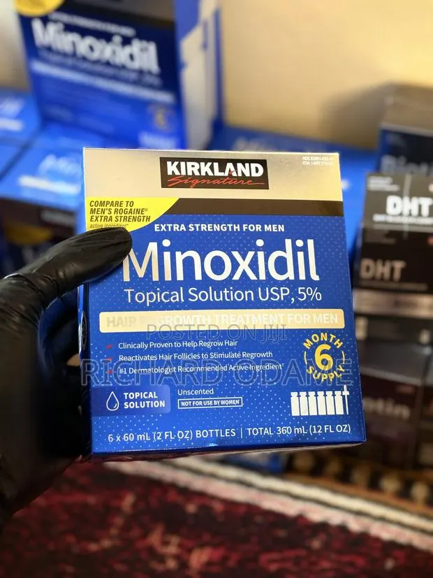 Original Minoxidil With Code on Bottle · Photo 1