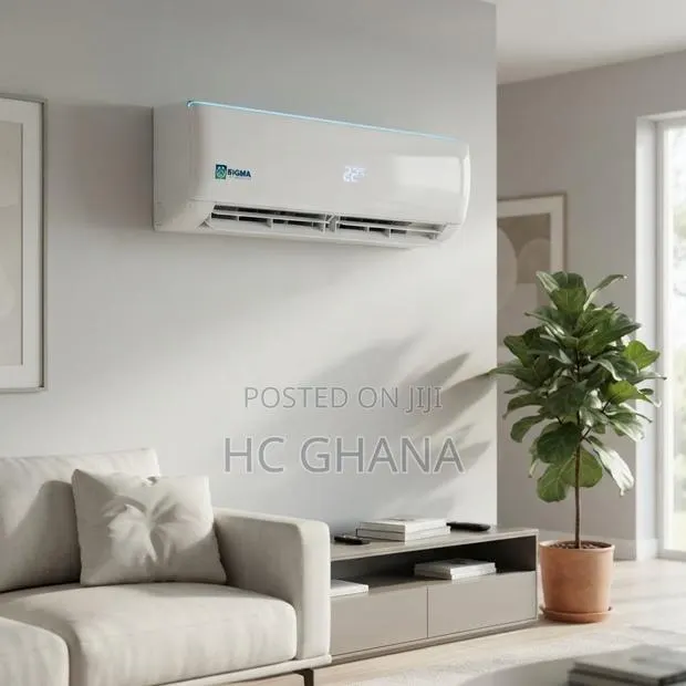Sigma 1.5, 2.0 & 2.5 HP Split AC R32 on/Off Breeze Series White · Photo 1
