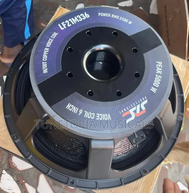 Jac Lf21m336 21inches Single Magnet Professional Subwoofer Speaker. · Photo 1