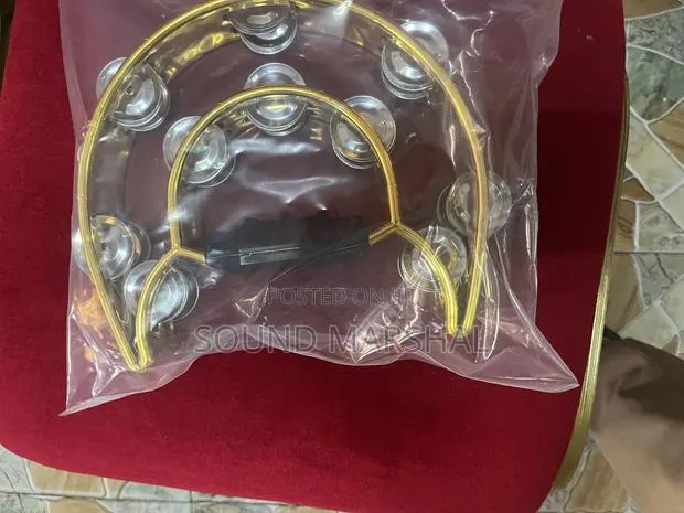 Gold Menil Tambourine · Photo 1