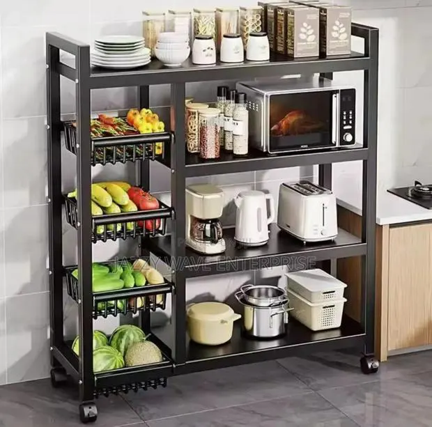 Metal Kitchen Storage Rack · Photo 1