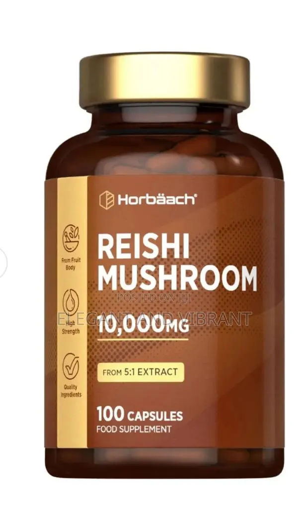 Reishi Mushroom Capsules 10,000mg · Photo 1