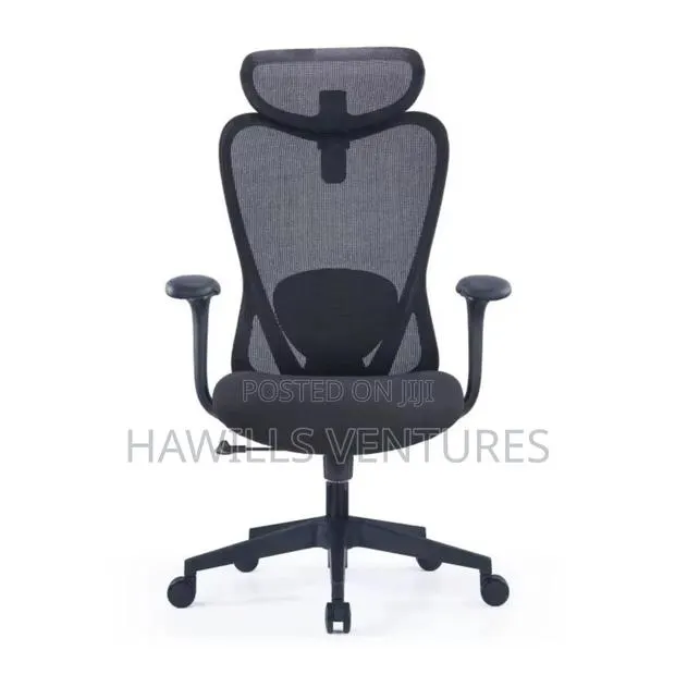 Ergonomic Office Chair With Adjustable Headrest Armrest. · Photo 1