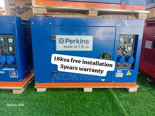 Mythose Grid (Ats) Perkins 18kva Diesel Generator 18kva · Photo 1