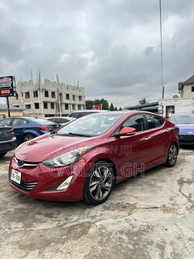Hyundai Elantra Limited 2018 Red · Photo 1