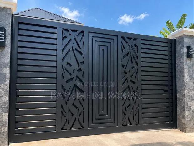 Modern Metal Security Gate | Wonderful Design Gate · Photo 1