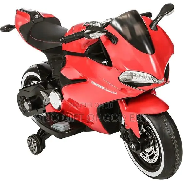Dx-688 Motorcycle Powered Riding Toys Red Black From U.S. · Photo 1