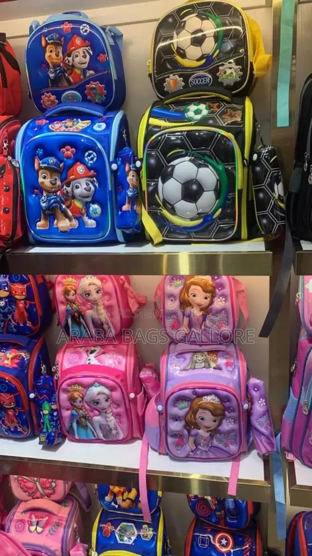 Complete Set Cartoon School Bag · Photo 1