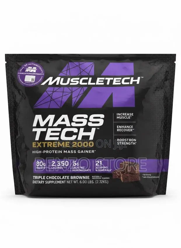 Muscletech Extreme Mass Gainer Original – High Calorie Protein Powder · Photo 1
