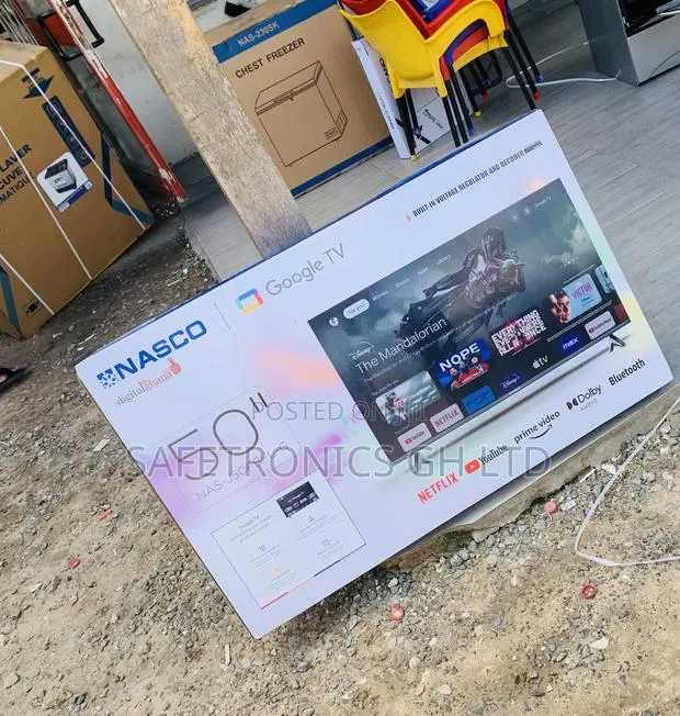 Frameless Sleek Nasco 50" Uhd Smart Tv · Photo 1