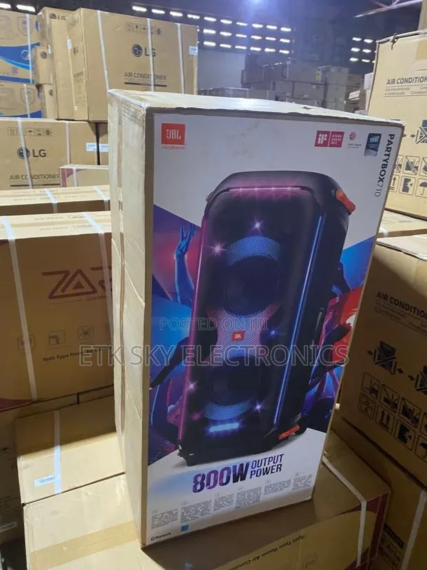 JBL 800watts Partybox710 Bluetooth Tower Speaker · Photo 1