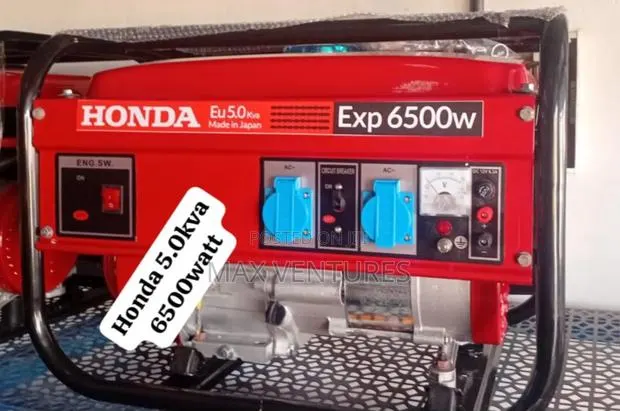 Skeleton Type 5.0kva Honda 6500watt Generator 5.0kva · Photo 1