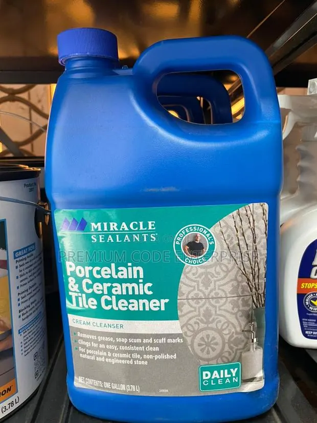 Porcelain Ceramic Tile Cleaner – Scrubbing Compound, 1 Gallon · Photo 1