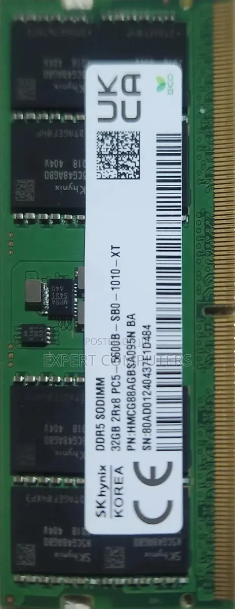 32gb Ddr5 Laptop Ram · Photo 1