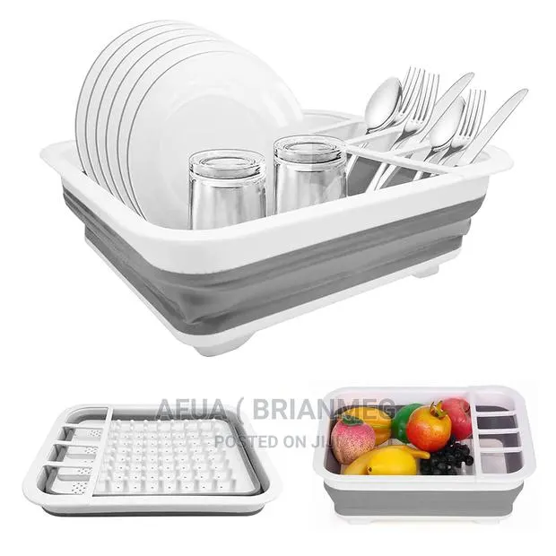 Folding DIY Silicon Dish Rack · Photo 1
