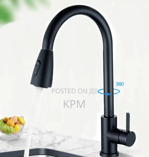 Smart Pull Out Kitchen Sink Tap Hot and Cold Faucet · Photo 1