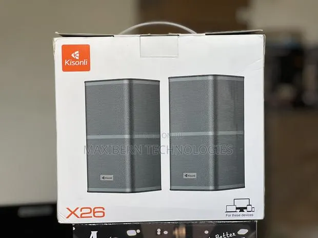 Kisonli X26 Multimedia Stereo Speakers for PC and Laptop · Photo 1