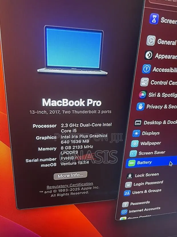 Laptop Apple MacBook Pro 8GB Intel Core i5 SSHD (Hybrid) 128GB · Photo 1
