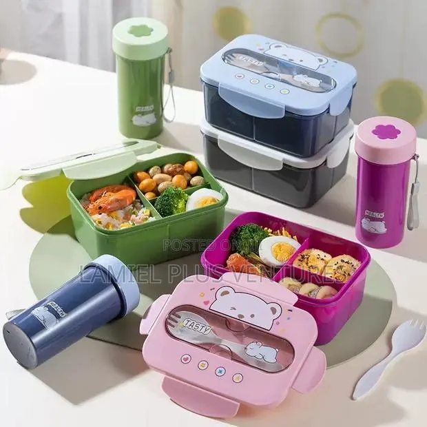 Kids Lunch Bowl With Water Bottle · Photo 1