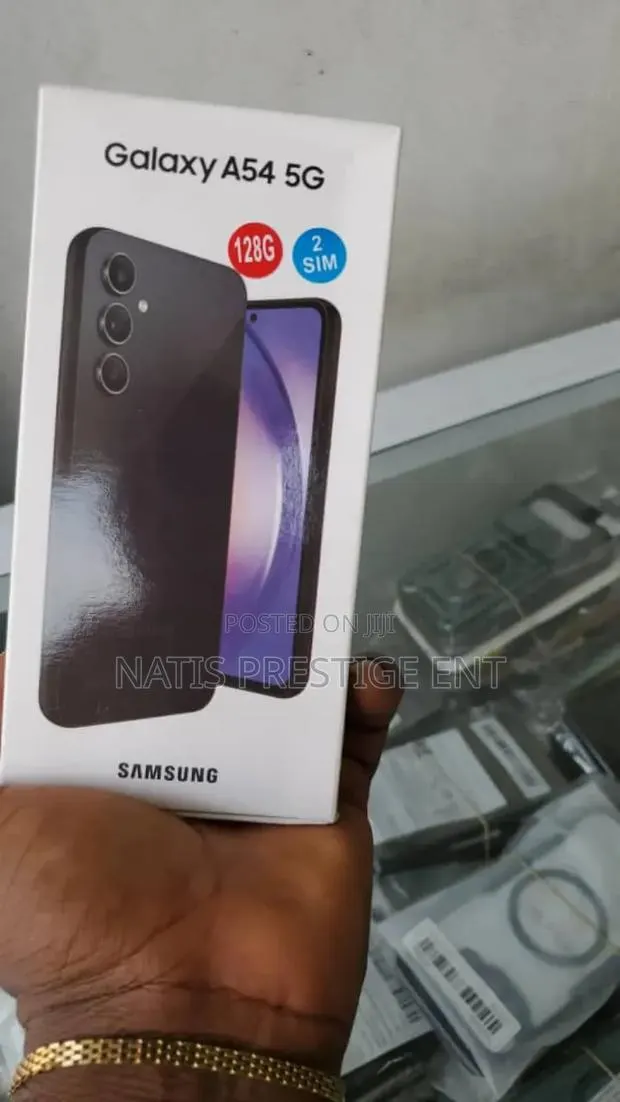 New Samsung Galaxy A54 5G 128 GB Black · Photo 1