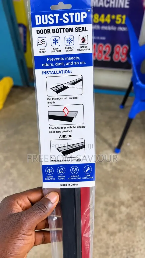 Dust-Stop Door Bottom Seal – Dust Insect Protector · Photo 1