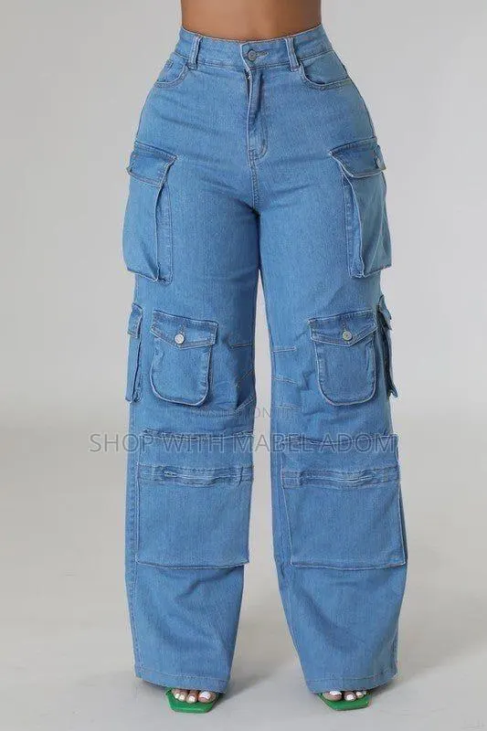 Cargo Jeans Pants · Photo 1