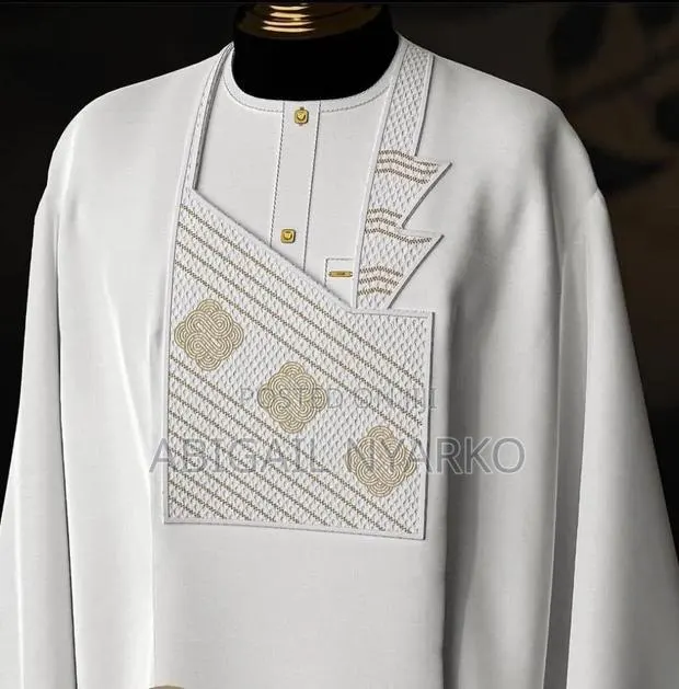 Executive Bespoke 3-Piece Agbada Collection – Premium African Wear · Photo 1