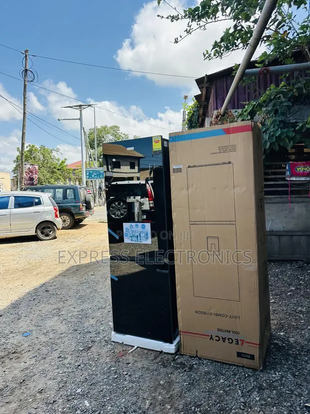 Quality Sleek Black Double Four Fridge Lagacy 311l · Photo 1