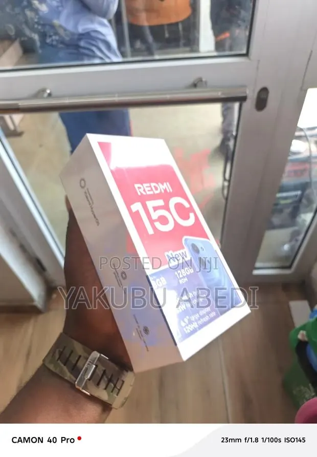 New Xiaomi Redmi 15C 4G 128 GB Black · Photo 1