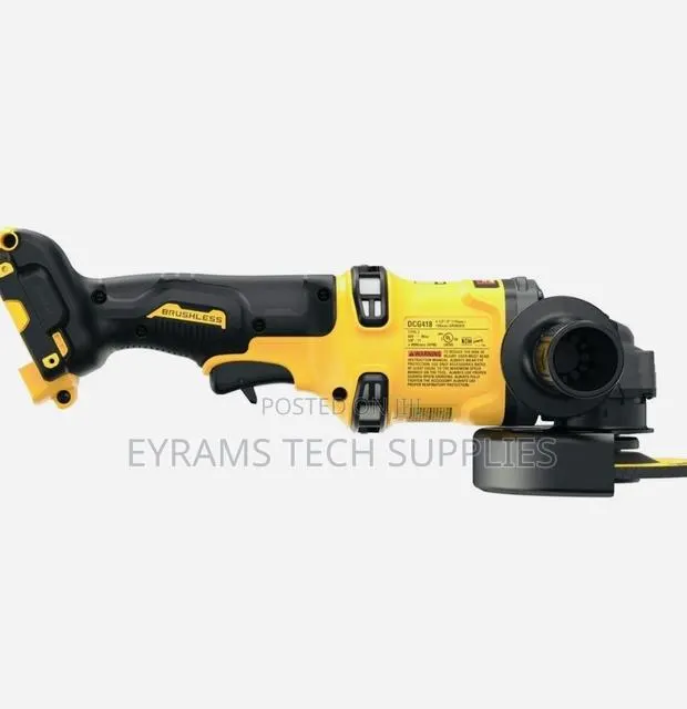 Dewalt DCG405FN 20V MAX M10 125mm Cordless Brushless Flathead Grinder · Photo 1