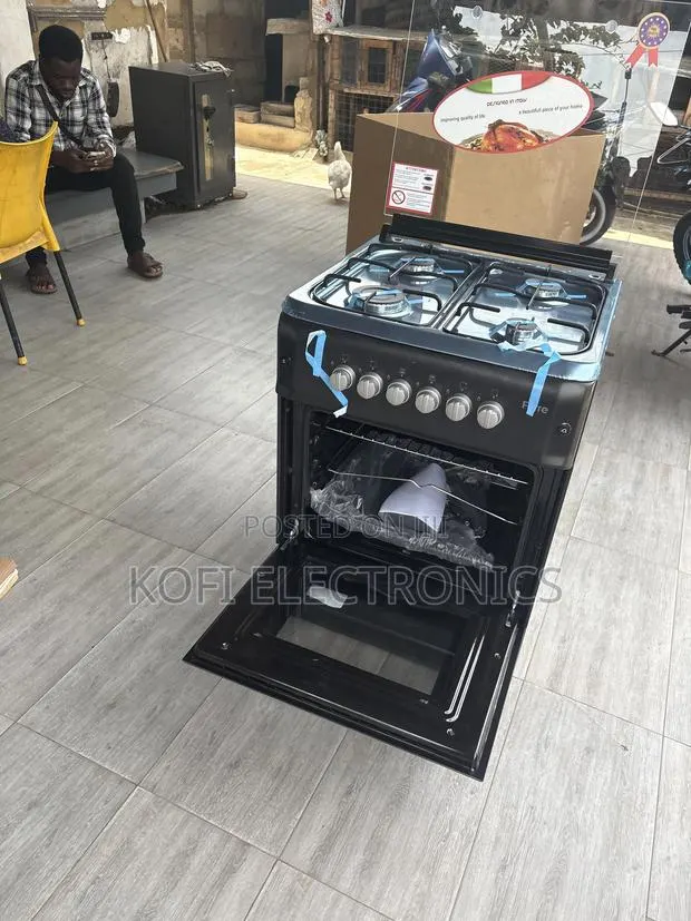 (Built to Do Everything)Ferre 60x60 4 Burner Gas Cooker, Auto Ignition · Photo 1