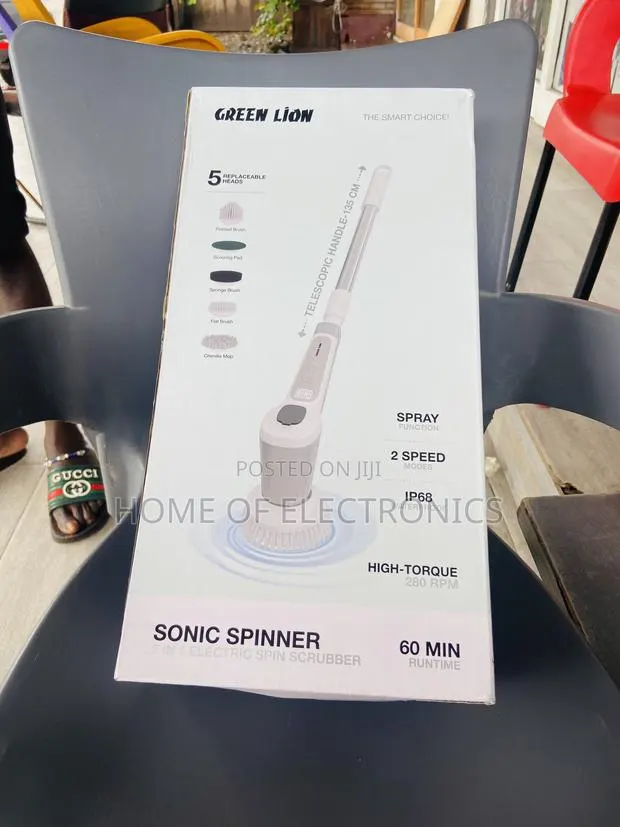 Sonic 5 in 1 Electric Spin Scrubber · Photo 1