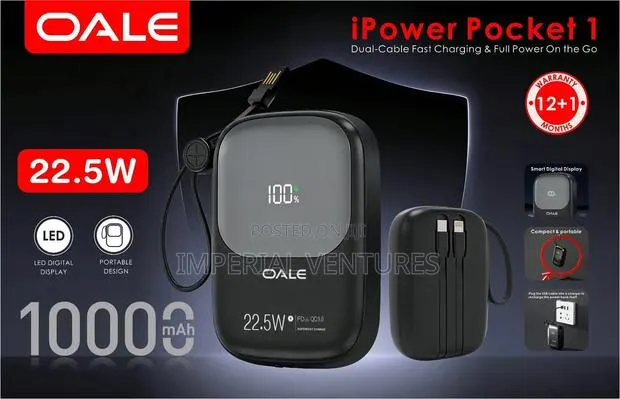 10,000mah Oale Power Bank · Photo 1