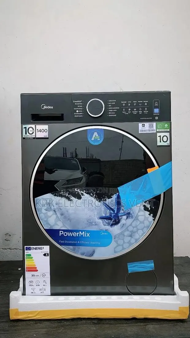 Midea 10KG Front Load Full Automatic Washing Machine · Photo 1