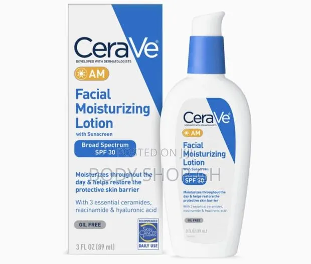 Cerave Am Facial Moisturizing Lotion + SPF 30 Sunscreen · Photo 1