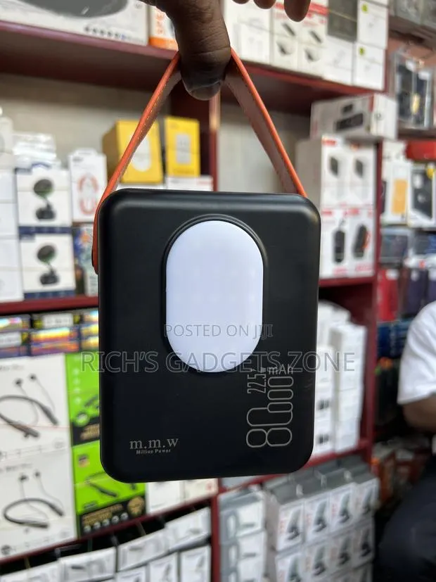 POWER UP ANYWHERE! m.m.w 80,000mAh Fast Charging Power Bank (22.5W) · Photo 1