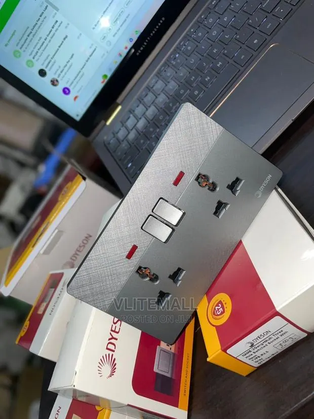 Dyeson Double Socket Gray(R2.5) · Photo 1
