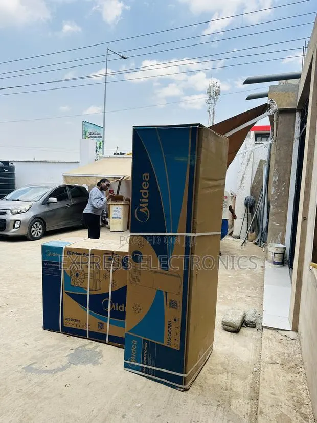 Shop From Us Floor Standing 5.0hp Midea Air Conditioner · Photo 1