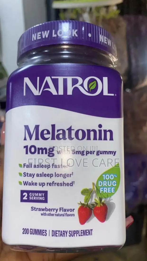 Natrol Melatonin 10 Mg Gummies, Sleep Support for Adults, 200 Gummies · Photo 1