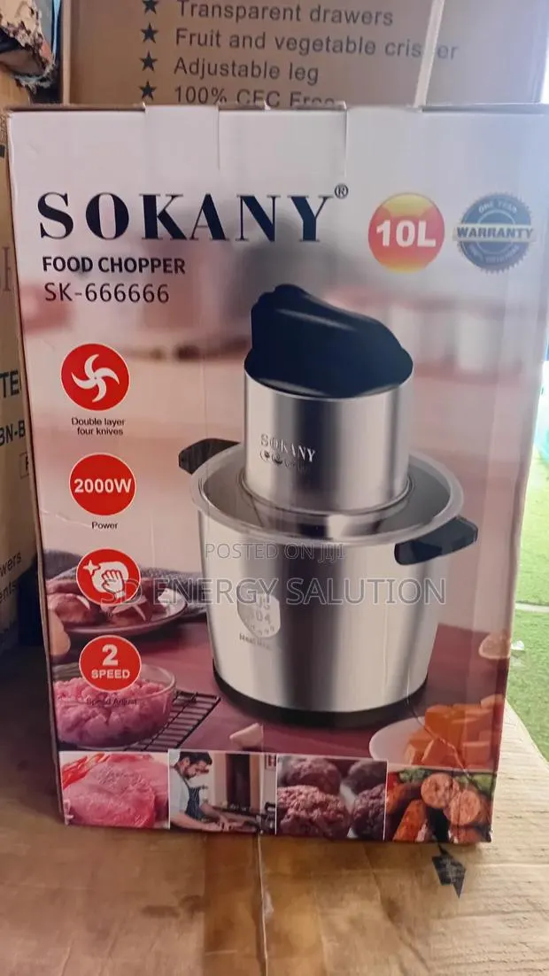 Sokany Kitchen Food Chopper – Compact Easy to Use · Photo 1