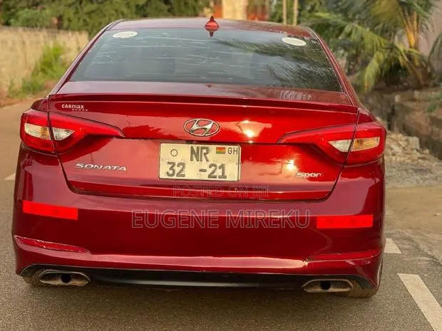 Hyundai Sonata 2016 Red · Photo 1