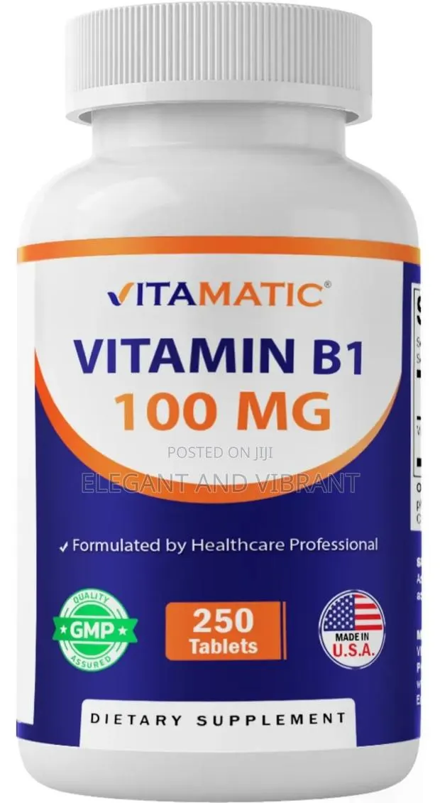 Vitamin B1 (As Thiamine Mononitrate) 100 Mg - 250 Tablets · Photo 1