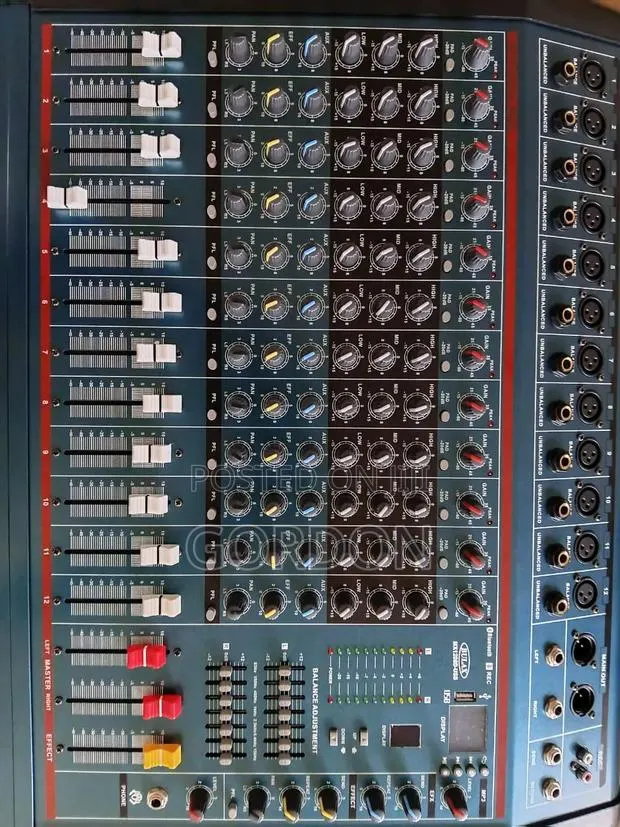 Power Mixer 1208D · Photo 1