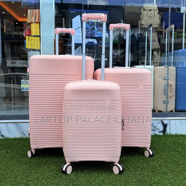 Luxury Pink Anti Crack Suitcase · Photo 1